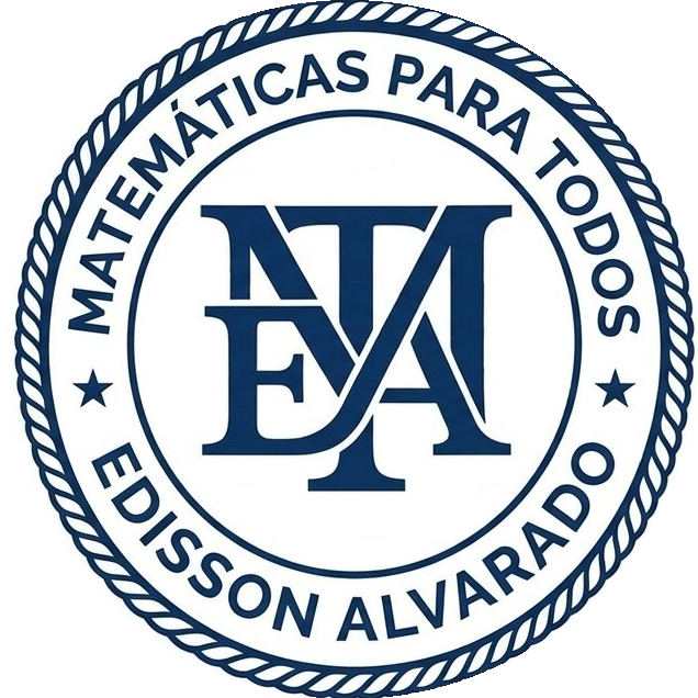 Matemáticas para Todos — Edisson Alvarado
